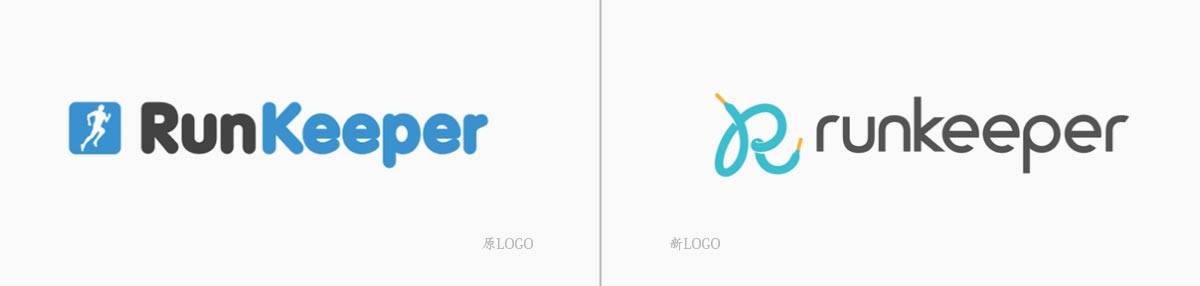logo设计是简洁,明亮而具有动感的_装装修 Runkeeper是一个领先的移动运行应用程序的科技公司,也是一款非常棒的健身软件,其旨在帮助运动者们记录运动数据,Runkeeper还支持后台播放音乐和拍照功能,运动者们可以一边做运动一边听音乐,以帮助消除疲劳,根据赤风设计由国外的网络品牌设计资讯中了解得知,Runkeeper于近期对外推出其新视觉形象LOGO设计,这项设计任务是交国外知名的形象策划设计公司负责塑造。 Runkeeper的新品牌LOGO设计是简洁、明亮而具有动感的,新形象设计是在原设计的基础上进行优化调整的,新LOGO设计将使用鞋带所
